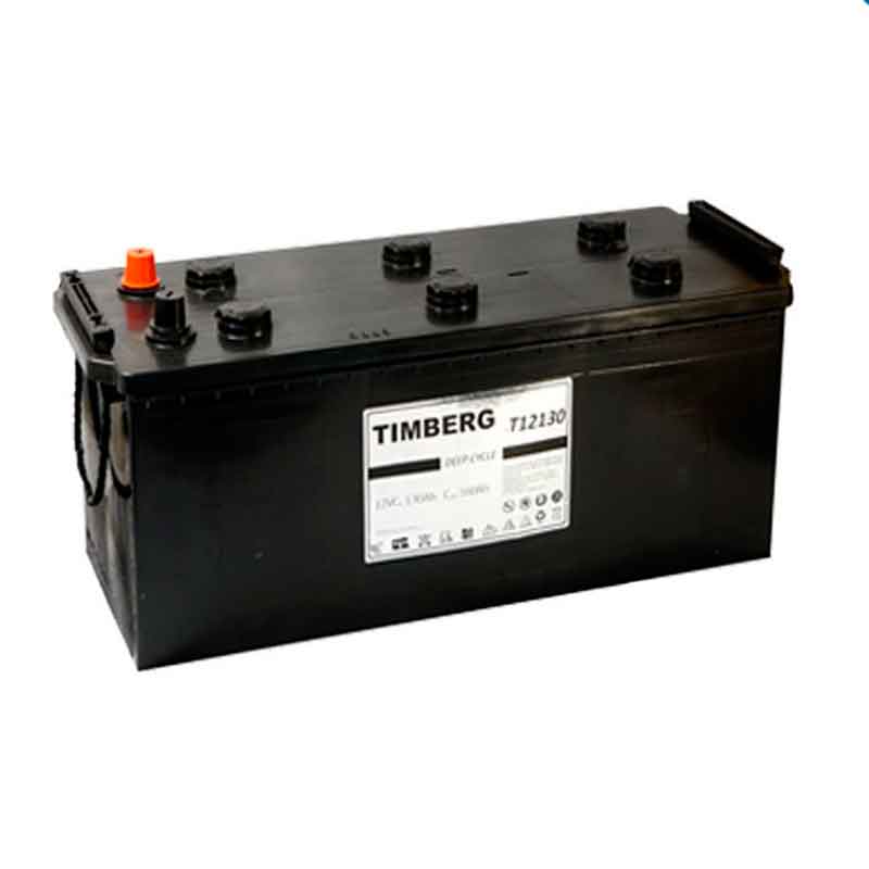 Аккумулятор тяговый Timberg T12130 (12V / 130Ah C5) WET