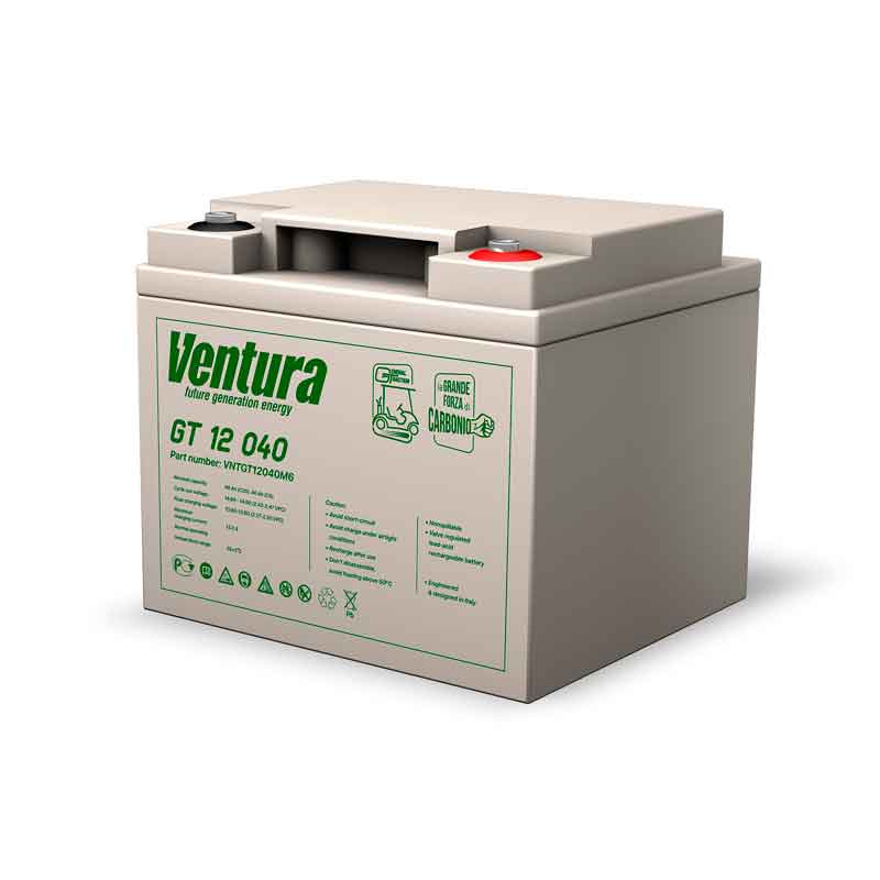 Аккумулятор тяговый Ventura GT 12 040 (12V / 40Ah C5) AGM