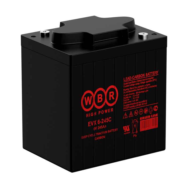 Аккумулятор WBR EVX6-245C тяговый 6V 245Ah