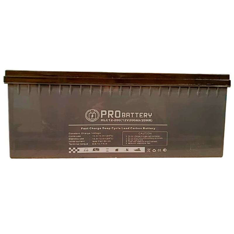 Аккумулятор тяговый PROBATTERY HLC12-200 (12V / 172Ah C5) GEL