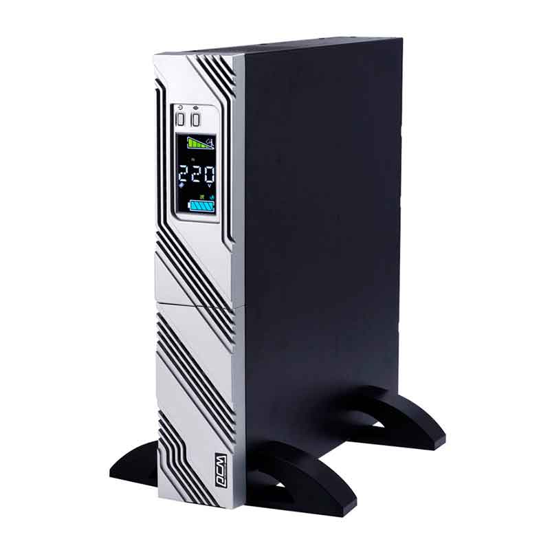 ИБП Powercom SRT-1000A LCD (1 кВА / 0.9 кВт)