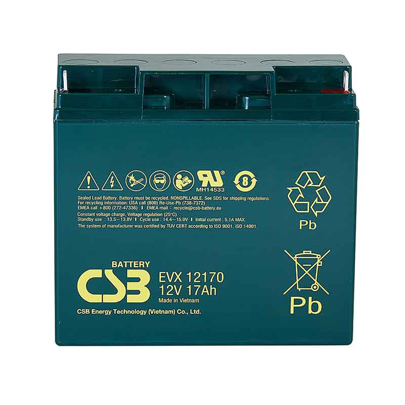 Аккумулятор CSB EVX 12170 (12V / 17Ah)