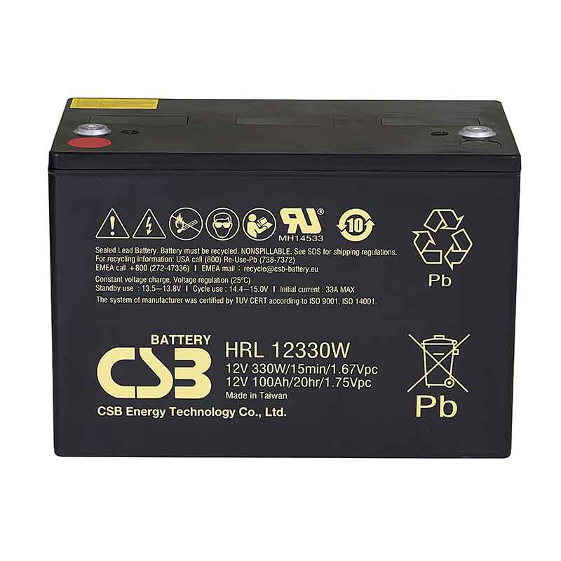 Аккумулятор CSB HRL 12330W (12V / 83Ah)