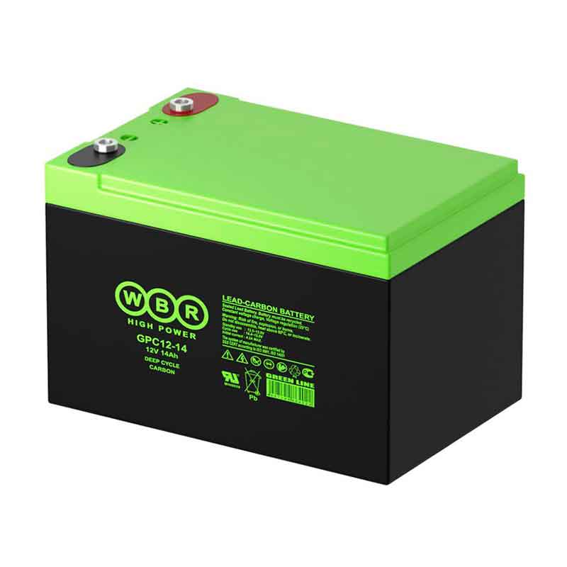 Аккумулятор тяговый WBR GPC 12-14 (12V / 13.5Ah C5) AGM