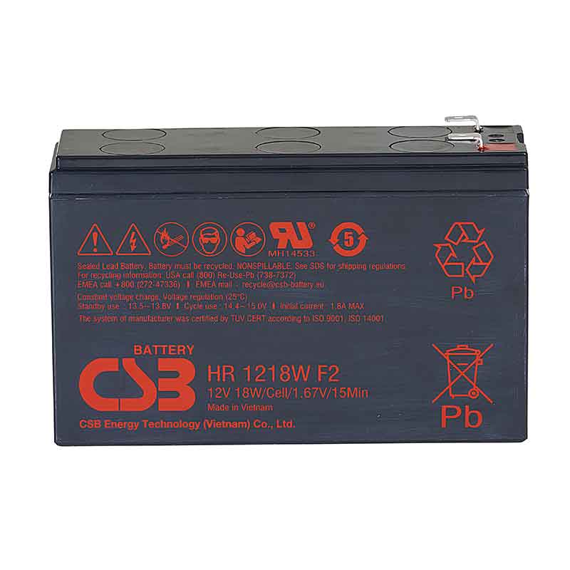 Аккумулятор CSB HR 1218W (12V / 5.25Ah)