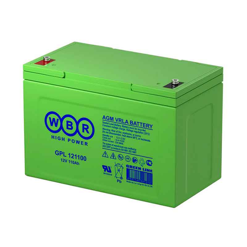 Аккумулятор WBR GPL121100 (12V / 110Ah)