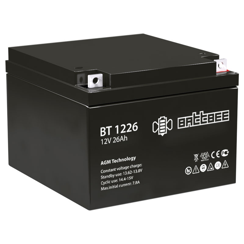 Аккумулятор Battbee BT 1226 (12V / 26Ah)