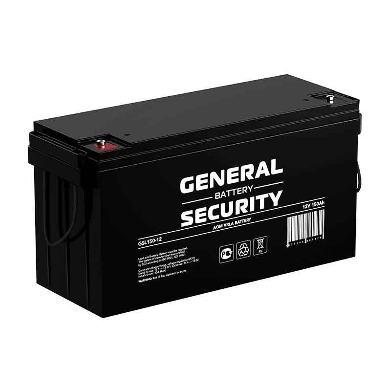 Аккумулятор General Security GSL 150-12 (12V / 150Ah)