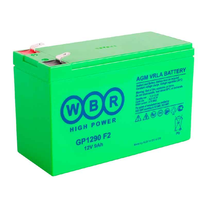 Аккумулятор WBR GP1290 (12V / 9Ah)